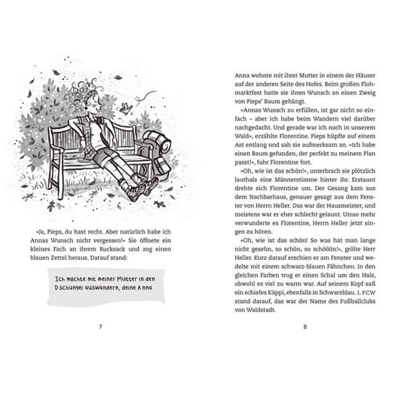 Die wunderbare Florentine Feiertag - Rettet den Wald!