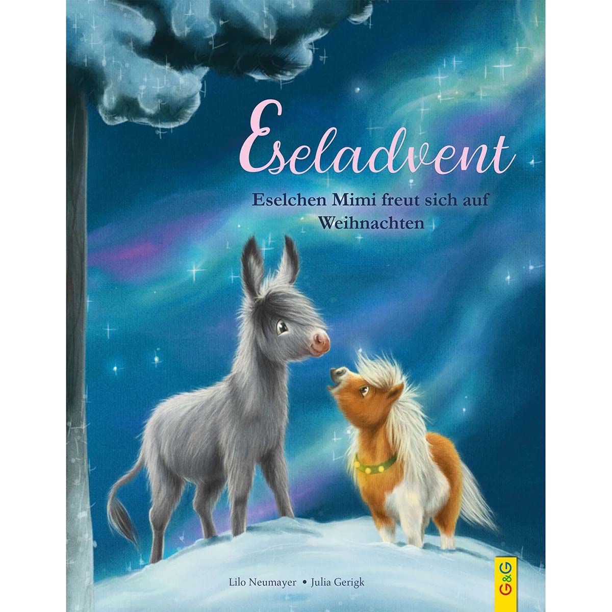 Titelseite des Kinderbuches Eseladvent