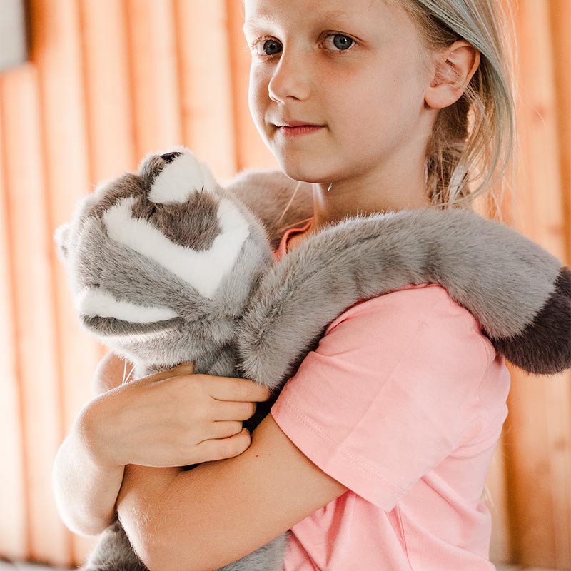 Gewichtskuscheltier Waschbär