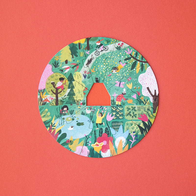 rühling im Wald – A Home for Nature Puzzle Detailansicht