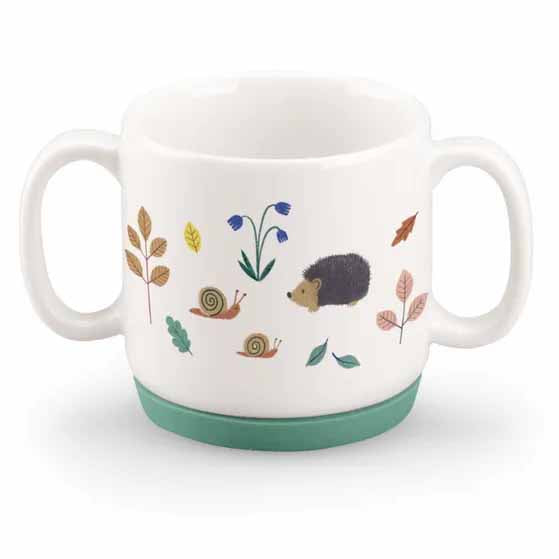 Kinder Trinklernbecher Pomme des Bois – Porzellanbecher mit rutschfester Unterseite, für kleine Hände gemacht