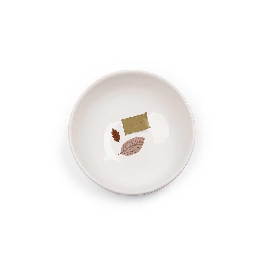 Porzellan Kinderschüssel Apres La Pluie – stabile Müslischüssel für Kinder, rutschfest und spülmaschinenfest