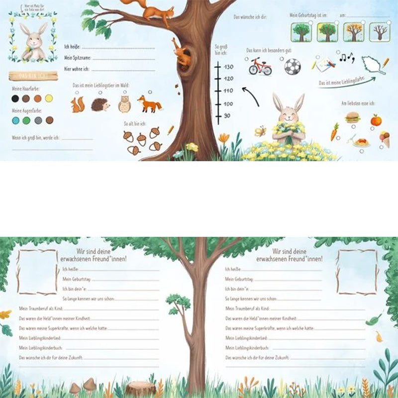 Schuhuuu – Alle meine Freunde – Das Kindergartenalbum (Waldtiere)