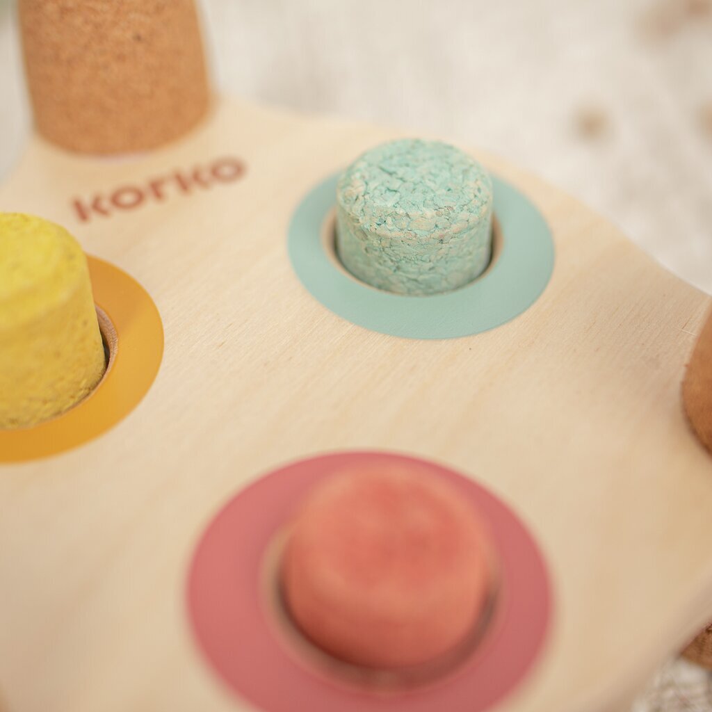 Kleine Korkstopfen für die Hammerbank aus Kork