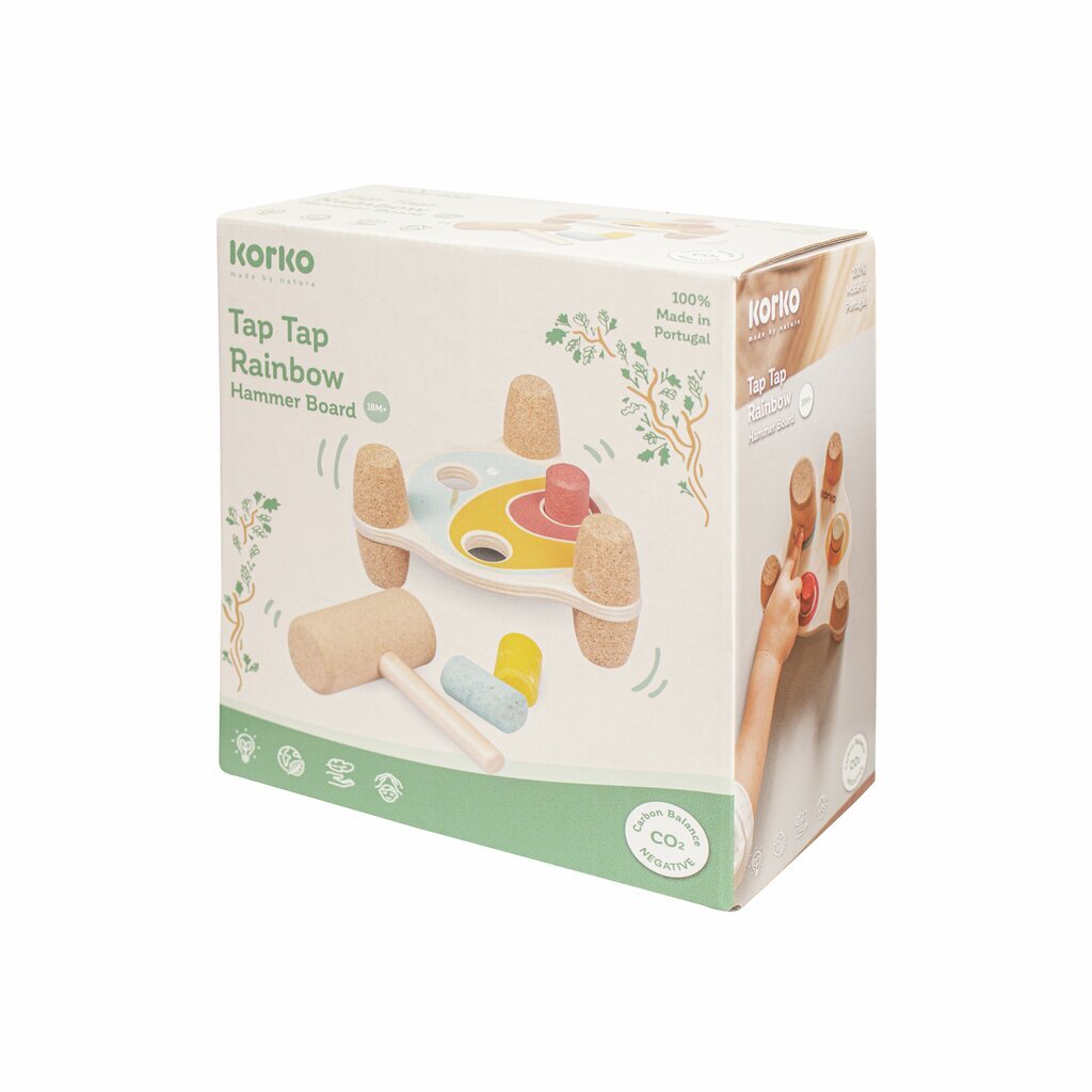 Verpackung der Hammerbank aus Kork