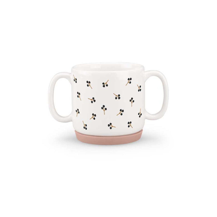 Rückseite Trinklernbecher Apres La Pluie aus Porzellan – Kindertasse mit Griffen und Silikonboden, praktisch für Alltag