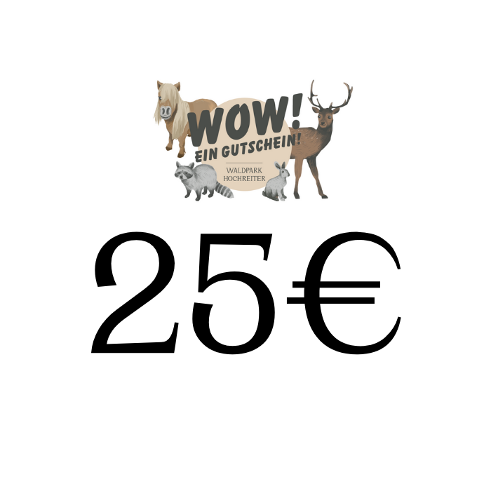 Waldpark Hochreiter Gutschein 25€