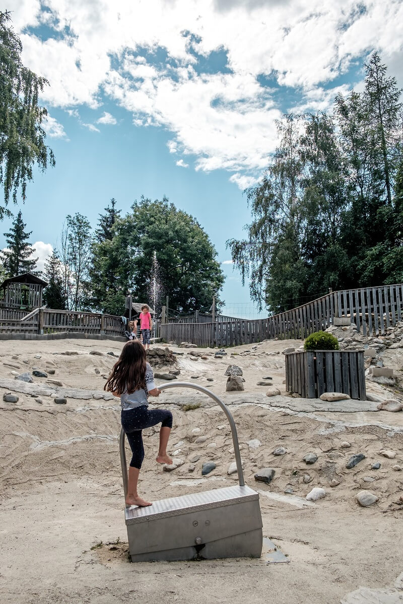 Wasserspielplatz Waldpark Hochreiter