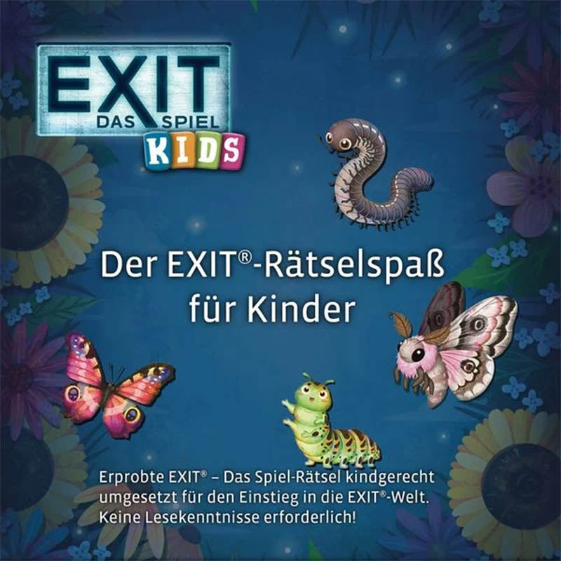 EXIT® Kids Krabbeliger Rätselspaß