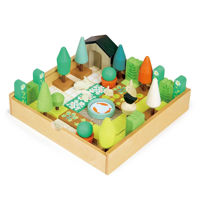 Garten-Gestaltungsset aus Holz