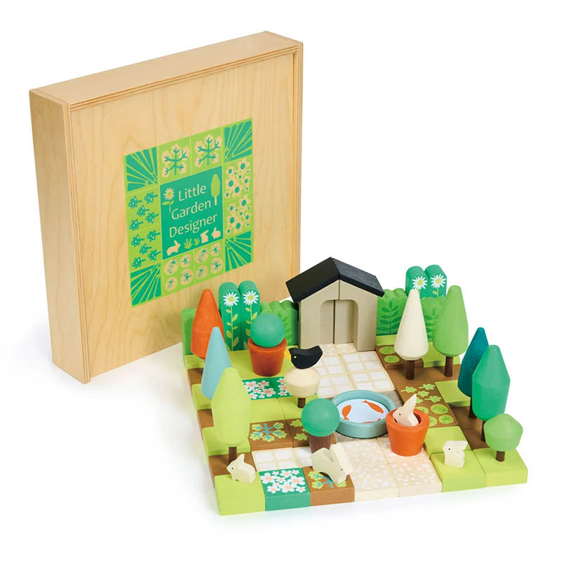 Garten-Gestaltungsset aus Holz
