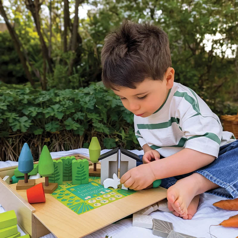 Garten-Gestaltungsset aus Holz