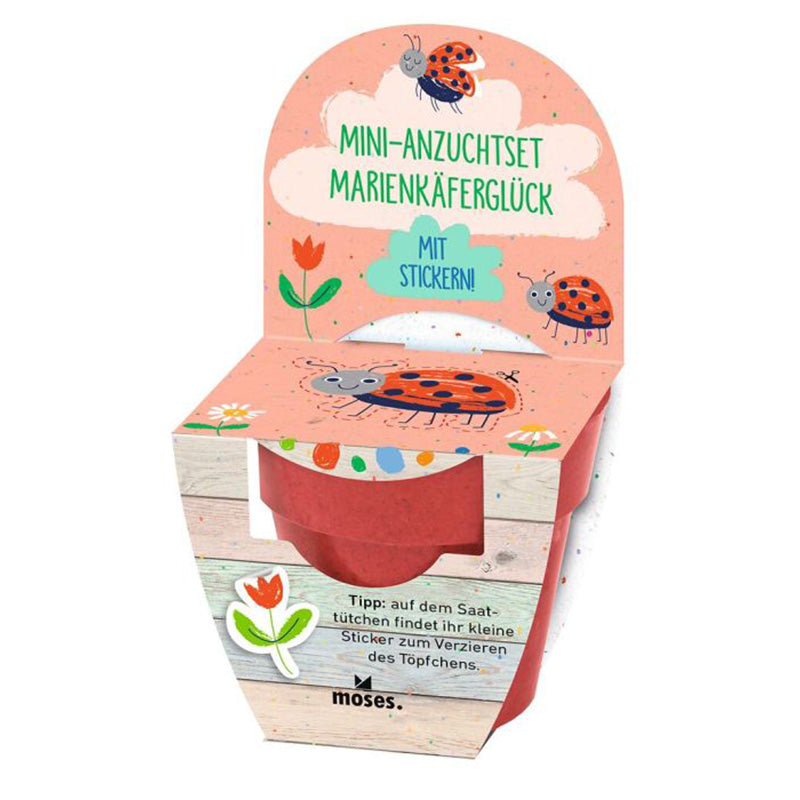Mini-Anzuchtset mit Stickern