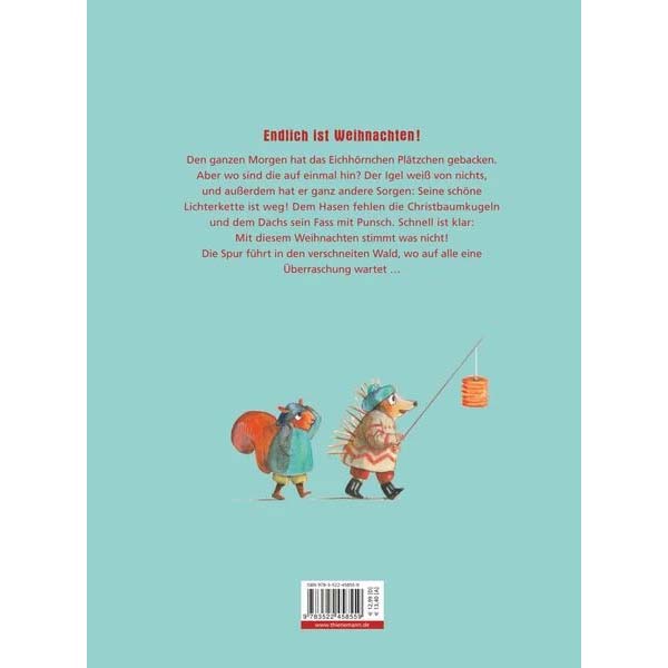 Rückseite Buch "Wer hat Weihnachten geklaut"