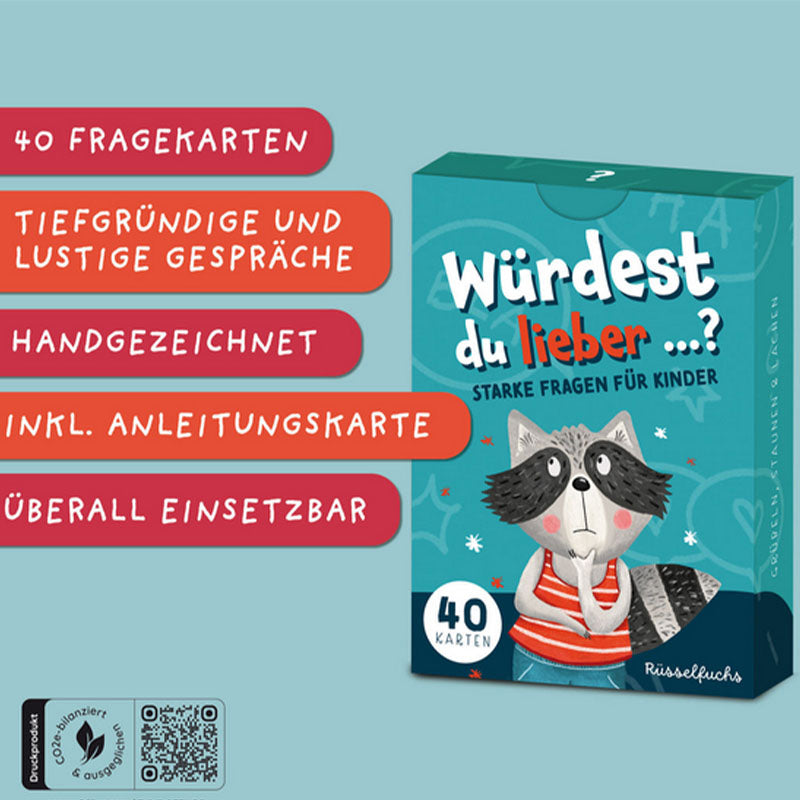 Würdest du lieber ...? Starke Fragen für Kinder