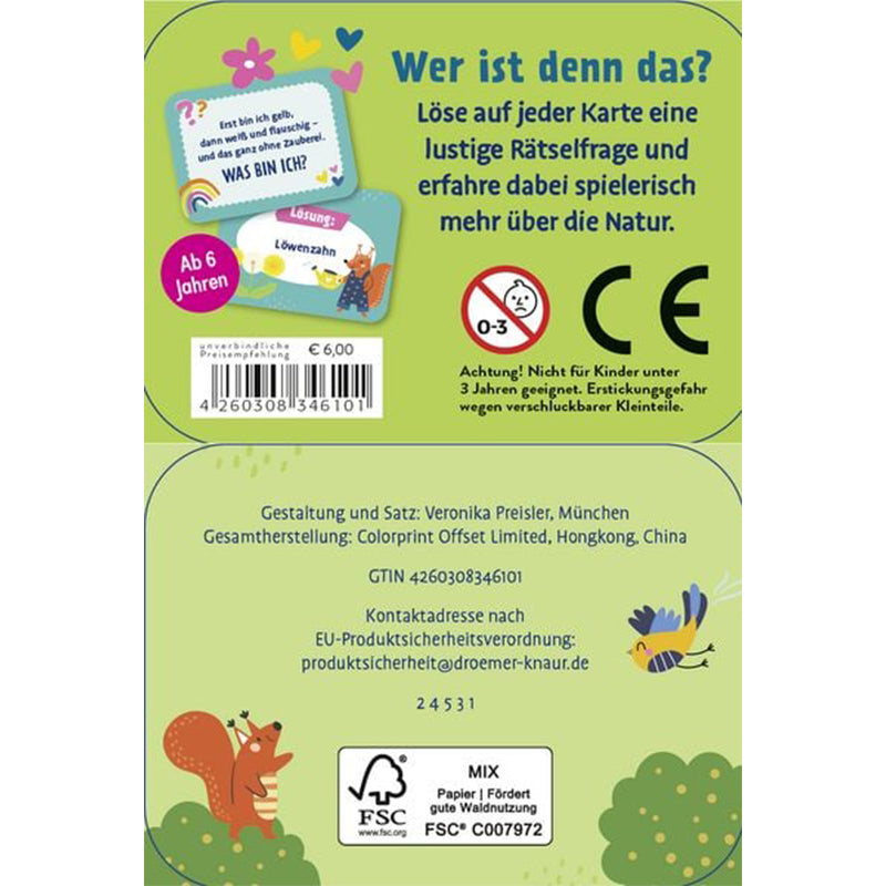 25 lustige Naturrätsel für Kinder