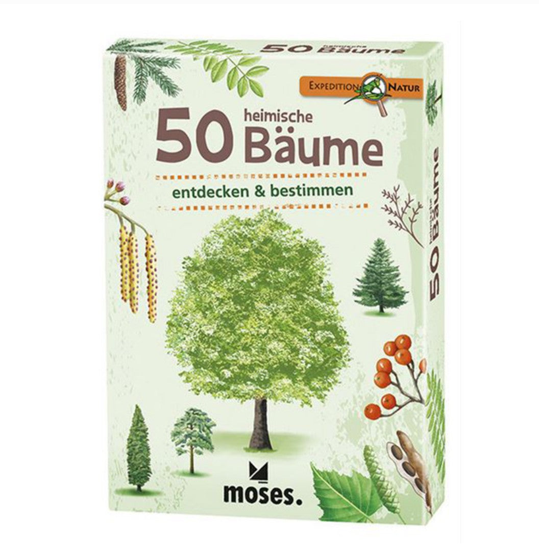 Entdeckerkarten: 50 heimische Bäume