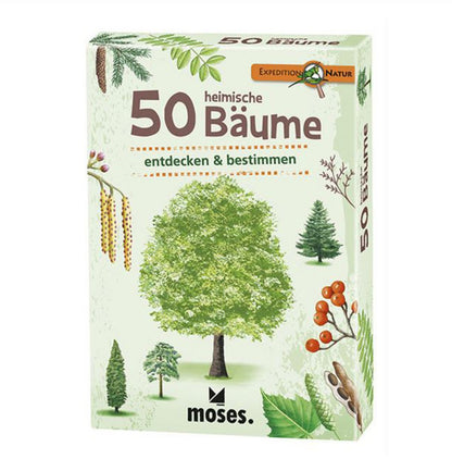 Entdeckerkarten: 50 heimische Bäume
