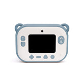 Rückseite der Hoppstar Artist Kamera Denim – übersichtliches Menü und großes Display für einfache Bedienung durch Kinder.