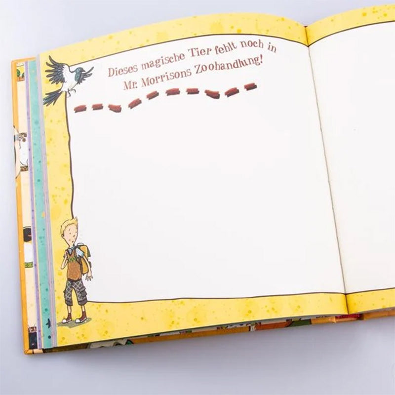 Freundebuch Die Schule der magischen Tiere – Seite zum Eintragen eines fehlenden magischen Tieres