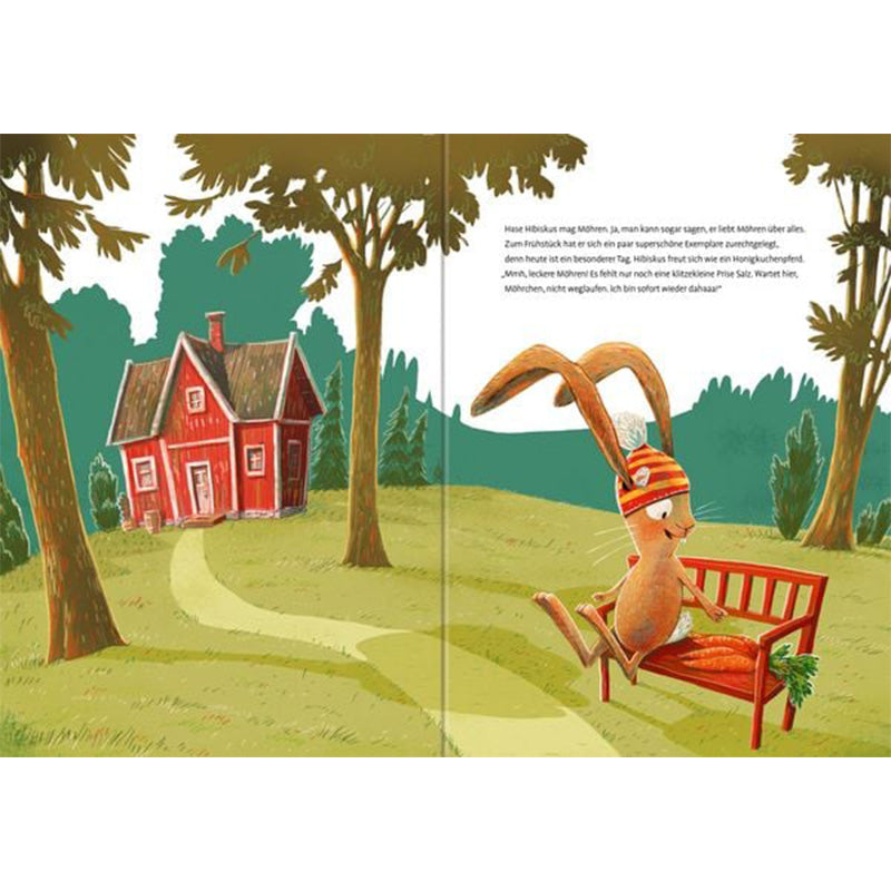 Hase Hibiskus und der Möhrenklau