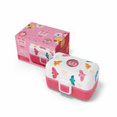 MonBento Tresor Vögel Jausenbox in Originalverpackung – liebevoll gestaltete Kinder Lunchbox als Geschenk.