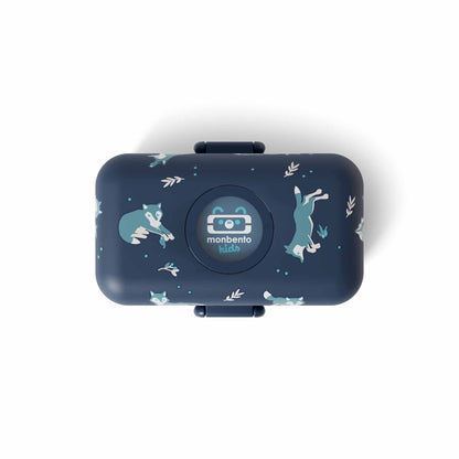 MonBento Tresor Kinder Jausenbox Wolf – stylische Bentobox mit coolem Wolfs-Motiv für kleine Abenteurer.