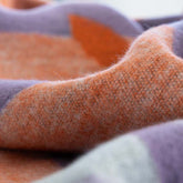 Nahaufnahme einer Waschbären Kuscheldecke