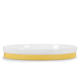 Kinderteller Trois Lapins aus Porzellan – süßes Häschenmotiv, rutschfester Silikonrand