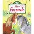 Meine Freunde Ponys Freundebuch – Cover mit zwei Pferden auf gelbem Hintergrund