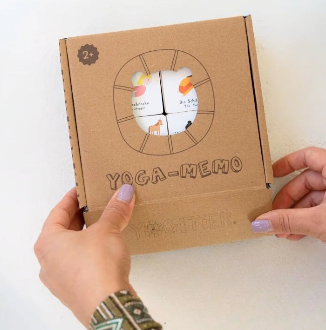 Verpackung des Yoga-Memos