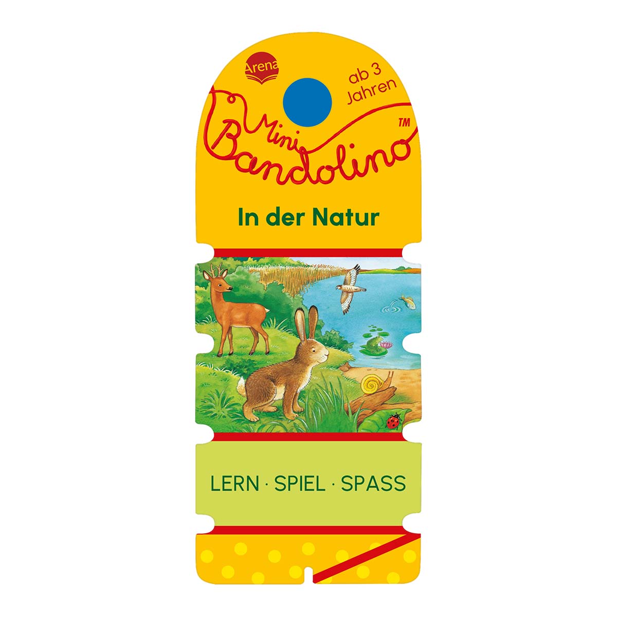Wissensspiel Mini Bandolino in der Natur