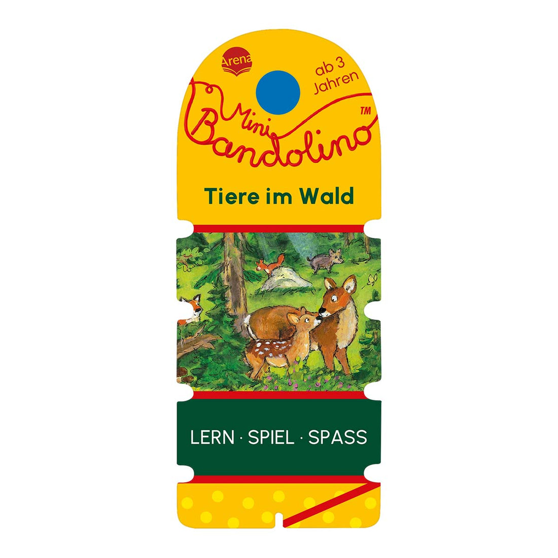 Wissensspiel Mini Bandolino Tiere im Wald