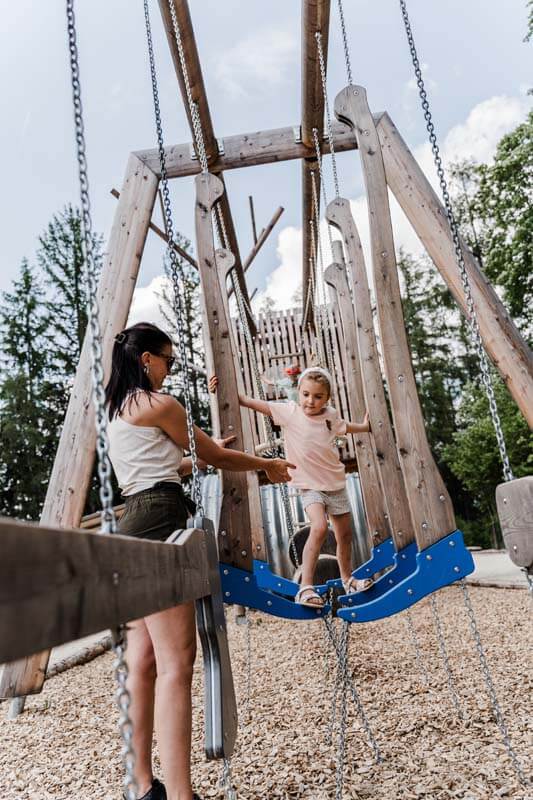 Motorikspielplatz Geschicklichkeitspacours
