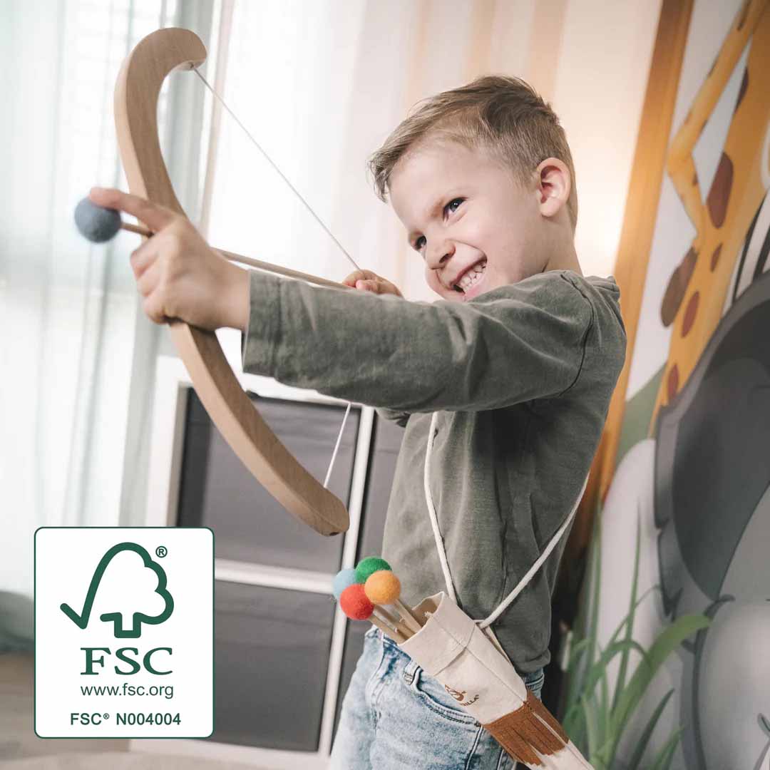 Pfeil und Bogen Holzspielzeug