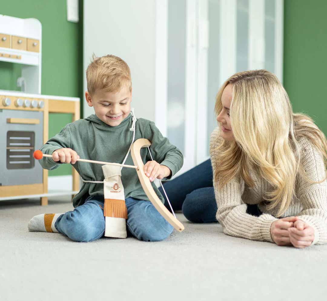 Pfeil und Bogen Holzspielzeug