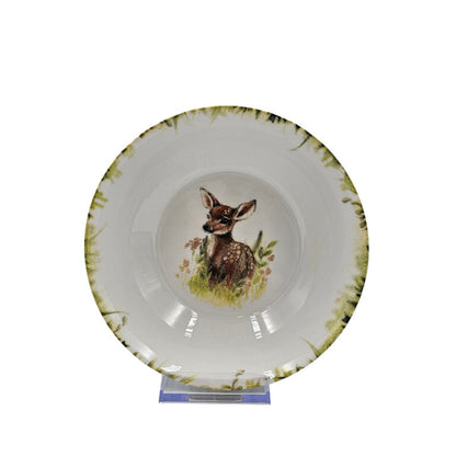 Porzellan Schüssel mit Rehlein