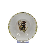 Porzellan Schüssel mit Waschbär für Müslis oder Suppen