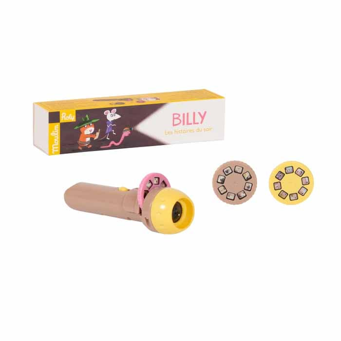 Projektionsleuchte und auswechselbare Blättchen von Billy der Hamster cowboy