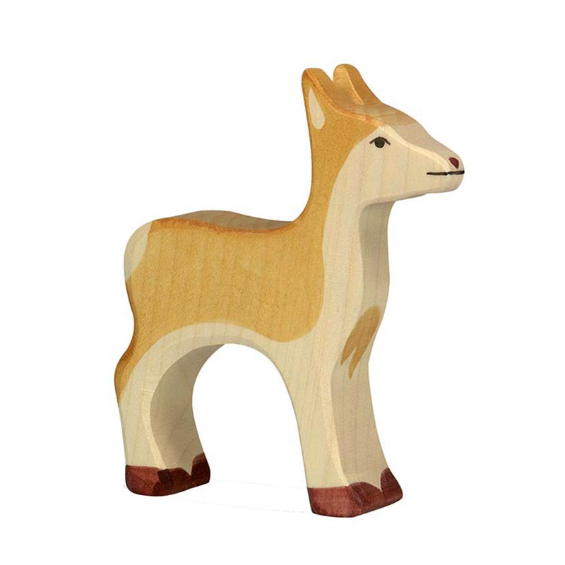Reh Holzfigur von Holztiger hochwertig gefertigt