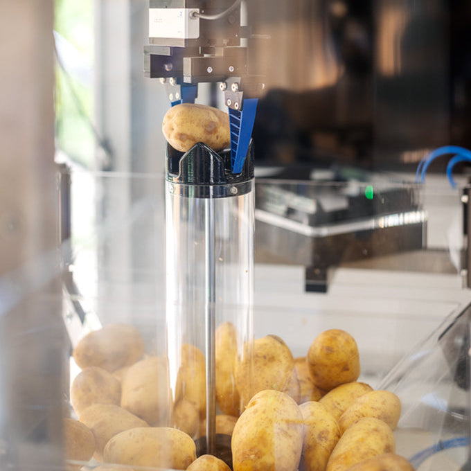 Kartoffelvereinzelung für den Roboterarm