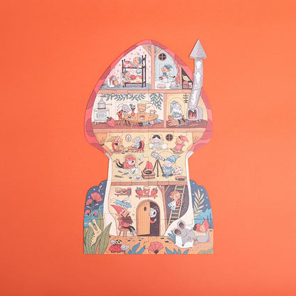 Große Puzzleteile für kleine Hände – Sweet Dreams Puzzle Gesamtansicht