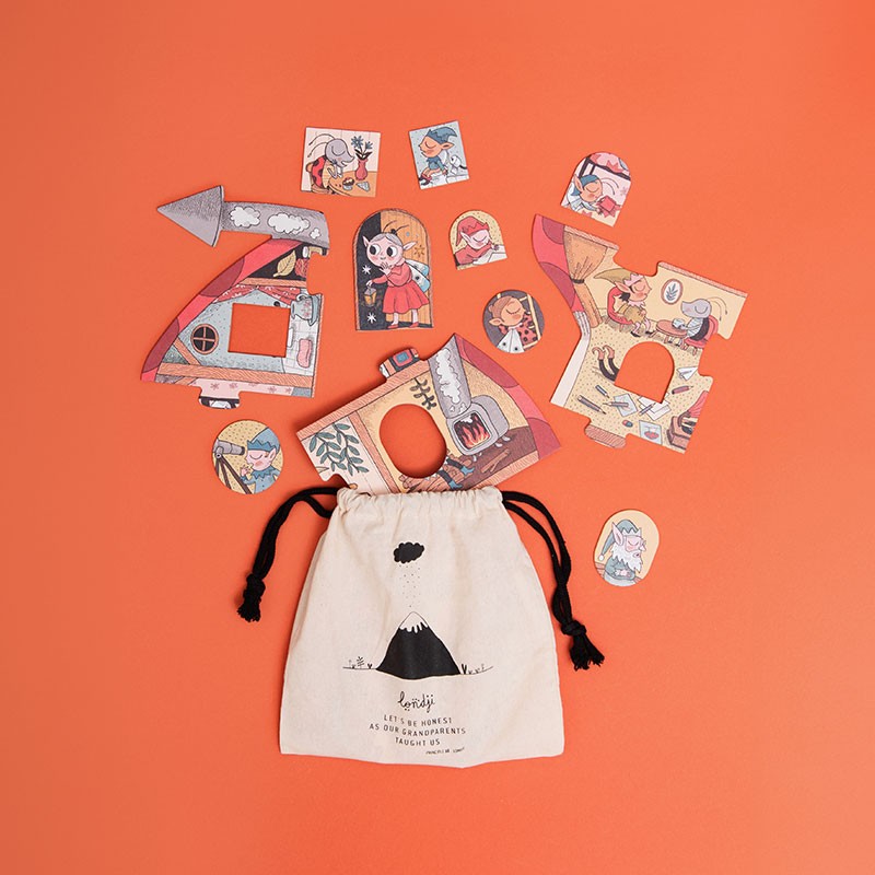 Sweet Dreams Puzzle geöffnete Box – große Puzzleteile für kleine Kinderhände