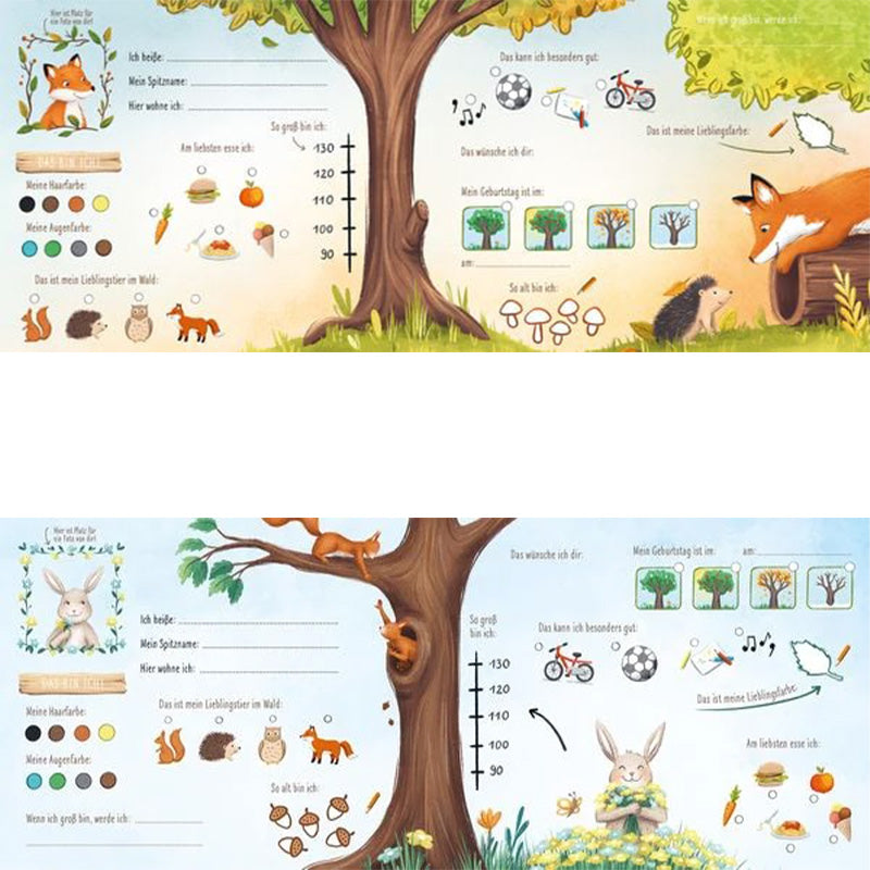 Schuhuuu – Alle meine Freunde – Das Kindergartenalbum (Waldtiere)