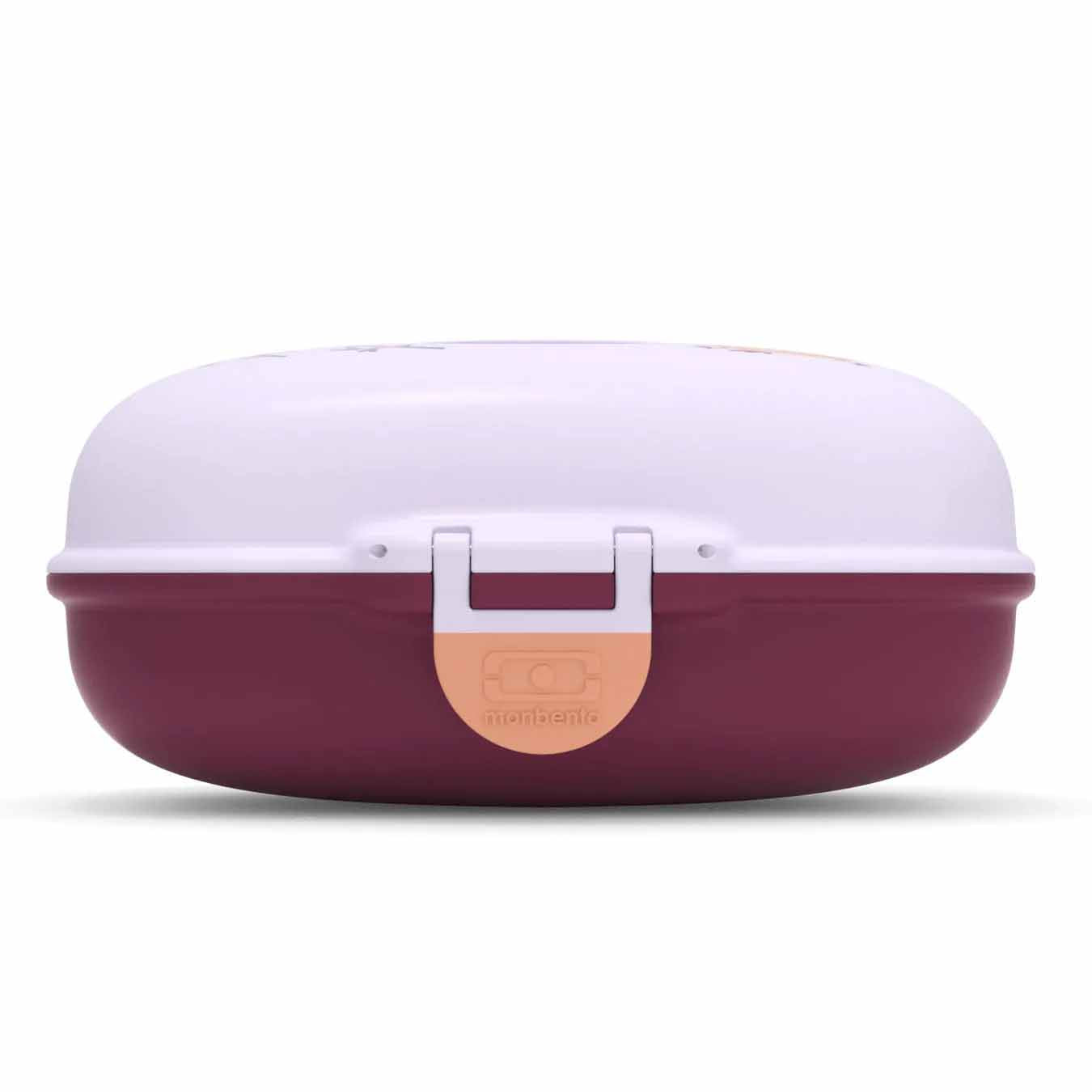 MonBento Snackbox Gram Eule – liebevoll gestaltete Kinder Jausenbox mit Eulenmotiv, ideal für kleine Snacks.