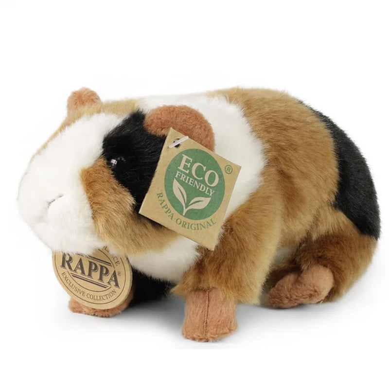 Kuscheltier Meerschweinchen in weiß braun und schwarz