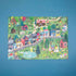 Fertig gelegtes Puzzle The Mysterious Case of the Birthday Cake mit Dorfszene