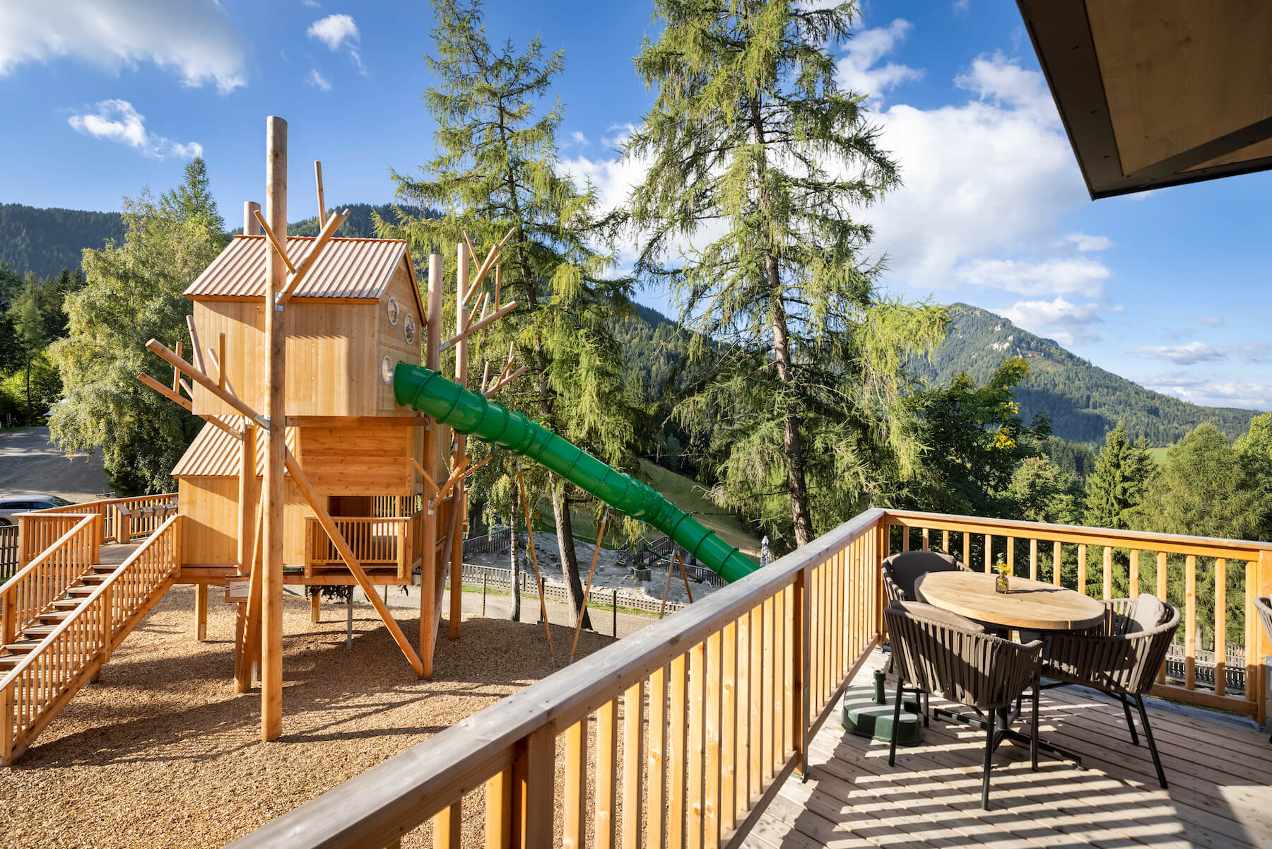 Terrasse Restaurant Waldpark Hochreiter