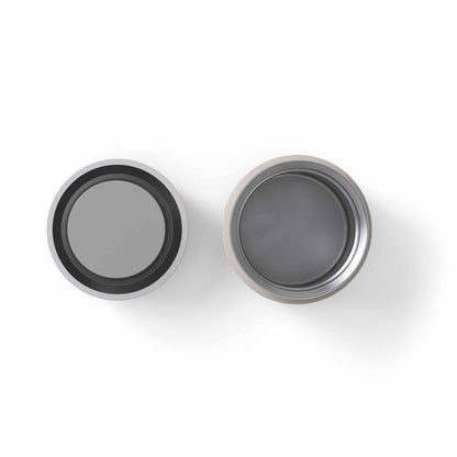 Bunte Monbento MB Capsule Thermobox Papercut, geöffnet – isotherme Lunchbox für Kinder und Erwachsene, erhältlich im Waldpark Hochreiter Shop