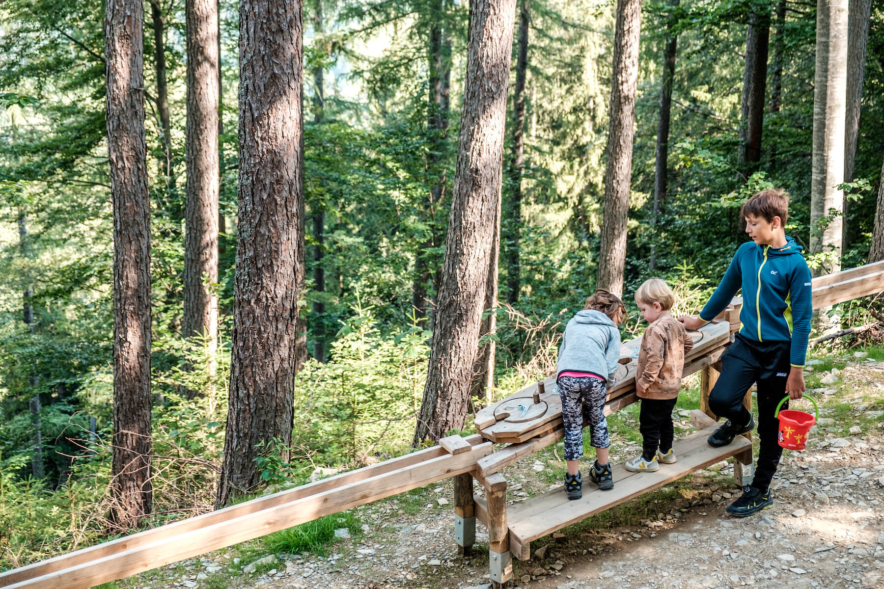 Waldkugelbahn Drehen Waldpark Hochreiter